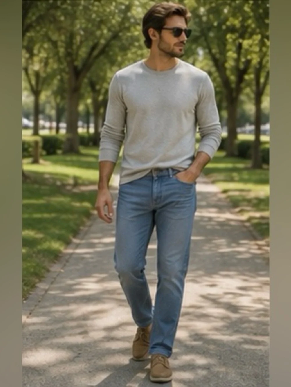 Lucky Brand Slim Straight Light Blue Jeans